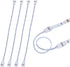 Armacost Lighting SureLock 560724 White LED Tape Light Wire Lead Connector – 5 Pack. 560724...