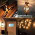 Dimmable T10 Frosted Led Tubular Bulb 8W,Warm White 2700K Filament Light Bulbs 70 Watt Equivalent,E26 Base Bulb for Desk Lamp,Bathroom,Cabinet Dis...