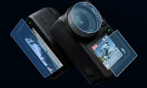 Coyktonty HD Tempered Film+Lens Protective Cover Set For DJI ACTION 4 Camera ?4in1 Set?...