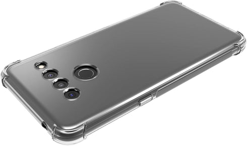 Case for LG V50 ThinQ Clear TPU Four Corners LG V50 Protective Cover Transparent Soft funda...