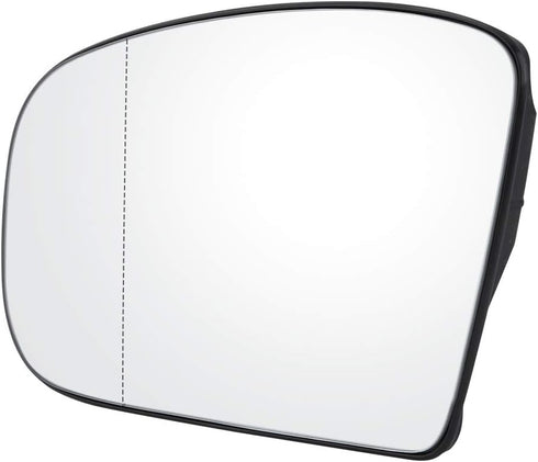 Side Wing Mirror Glass, 2208100121 Car Left Door Side Wing Mirror Glass Wide Angle for Mercedes W220 W215...