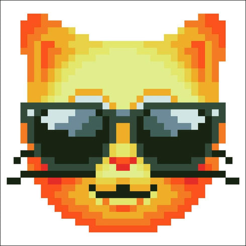 DIAMOND DOTZ Kool Kat Diamond Painting Artwork Kit...