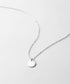 Round Gold Coin Pendant Necklace for Women Girls 925 Sterling Silver 18K Gold Plated Simple Small Full Moon Minimalist Geometric Disk Circle Chain...