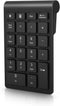 Gugxiom Bluetooth Number Pad,22 Keys Portable Mini Financial Accounting Numeric Keypad?Bluetooth 5.0 10 Key Numeric Keypad for Laptop/Desktop/PC/N...