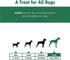 BONIES Breath and Dental Treats for Dogs, Peppermint & Parsley, Maintain Fresh Breath & Clean Teeth, Low Calories - Chicken Flavor, Large, Single ...