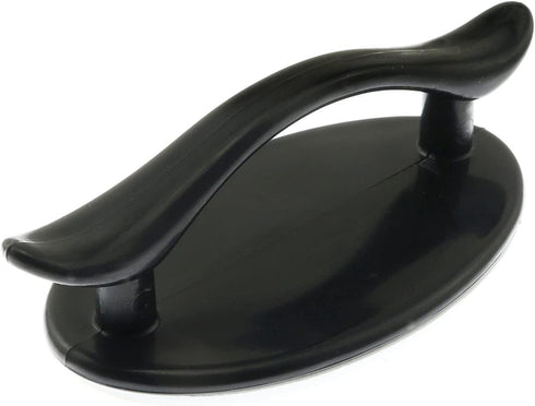 Self-Stick Drawer Handles 4 PCS Black Self Adhesive Cabinet Drawer Handle Helper Push Pull Helper Instant Kitchen Cabinet Door Window Drawer Auxil...