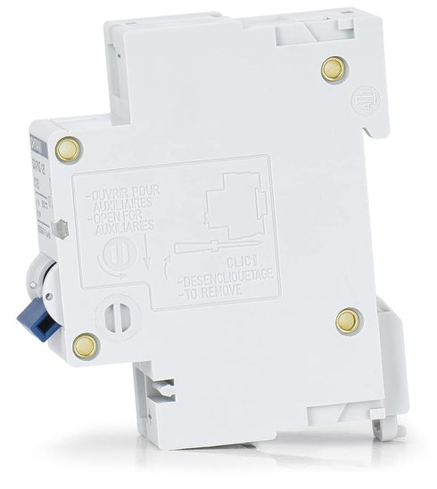 DC Miniature Circuit Breaker, 1 Pole 250V 100 Amp Isolator for Solar PV System, Thermal Magnetic Trip, DIN Rail Mount, High Current DC Disconnect ...