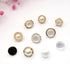 10 Stylish Resin Button Suits Sewing Button for Crafting, Sewing Replacement, Knitting Sweaters Handmade Crafts It's stored in a Plastic Box(11mm?...