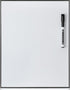 Mr. Pen- Dry Erase Board, 14” x 11”, Black Aluminum Frame with a Black Dry Erase Marker, White Board Dry Erase, Magnetic Dry Erase Board, Small Wh...