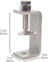 304 Stainless Steel C Clamps, Heavy Duty C Clamps for Metal Working, Woodworking Building Tiger Clamp Adjustable Wide Jaw Opening C Clamp, Silver ...