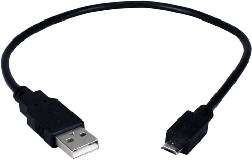 QVS USB Cable - 1 Ft - Black (CC2218C-01)...