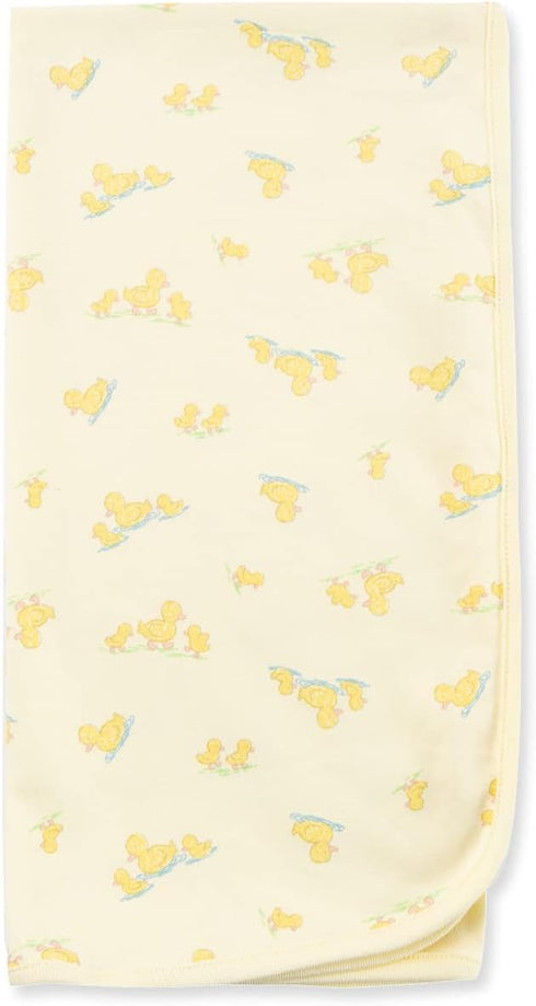 Little Me Blankets for Baby Duckies Swaddling Receiving Blankets...