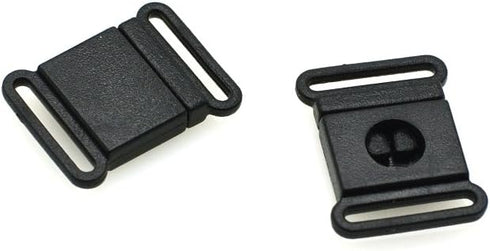 20pcs/Pack Plastic Safty Breakaway Belt Buckles Bra Accessories Pet Collar Webbing 10mm 15mm 20mm 25mm (Webbing Size 10mm)...