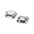 uxcell 20PCS Micro USB Female Socket Connector Port, 5-Pin DIP 180 Degree, Replacement Adapter...