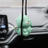 Swinging Dinosaur Car Hanging Ornament for Rear View Mirror, Cute Car Decor Accessories Interior, Car Pendant Dinosaur...