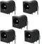Breadboard-Friendly 2.1mm PCB Mounting Female DC Power Barrel Jack (5 PCS DC Power Jack)...