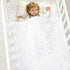 LAWKUL Cellular Blanket Baby 100% Cotton Knitted Soft Knit Crochet Blankets for Newborn Boy Girls Infants White 100x80cm...