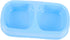 Pet Bowl Dog Water Puppy Bowl Portable Dog Bowl Double Dog Feeder Raised Double Dog Bowl Pet Feeding Station Cat Dish Dog Feeding Bowls Cat Food P...