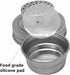Stainless Steel Mason Jar Shaker Lids with Silicone Seals for Dredge Flour,Mix Spices,Sugar, Salt, Peppers and Any Regular Mouth Mason Jar Canning...