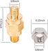 Side Post Battery Terminal Bolt Compatible with GM and Other Accessories to Battery,Standard Battery Post Stud Extender Screws 3/8 16 Stud Bolts,P...