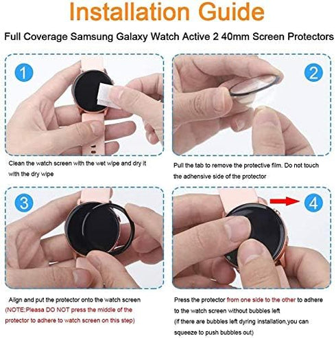 Compatible for TOZO S3 Smart Watch Screen Protector, 3D Full Coverage PET Soft Screen Protector Film Compatible for TOZO S3 1.83-inch Smart Watch ...