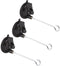 Yosoo 3 Pcs Bird Feeder Wall Mount, Feeders Birds Window Suction Cups with Hooks Suitable for Wind Plant Decoration Hanging...