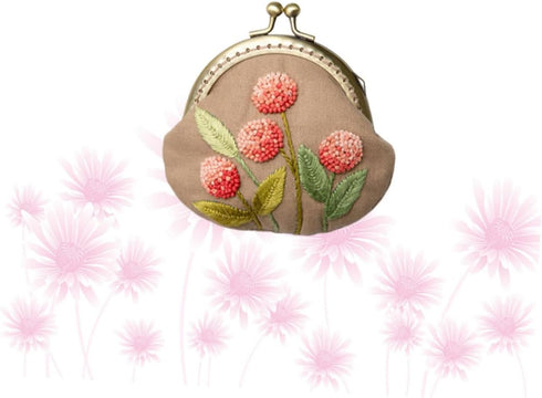 1 Set Womens Purses Coin Purse Womens Wallet Mini Gifts Mini Purses Mini Lock Bag Handmade Embroidery Tool Embroidery Kit for Beginners Embroidery...
