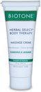 Biotone Herbal Select Massage Products Body Therapy Creme, 7 Ounce...