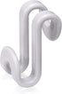 Mlici Connector Hooks Hanger Extenders for Velvet Hangers Coat Clothes Garment, Mini Cascading Velvet Hangers with Hooks, Heavy Duty Huggable Hang...