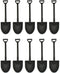 100Pcs Plastic Disposable Mini Shovels Pudding Yogurt Spoons Ice Cream Dessert Spoon Mini Shovel Shape Spoons Cute Disposable Plastic Dessert Spoo...
