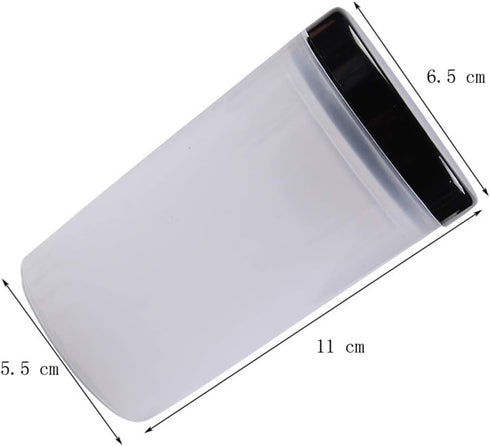 Teensery 2 Pcs Nail Art Brush Pen Holder Immersion Makeup Brush Nail Art Brush Cleaner Cup Container...