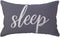 ULOVE LOVE YOURSELF Sleep Lumbar Throw Pillow Covers Farmhouse Rustic Decorative Rectangular/Waist Pillowcases 12 x 20 Inch Decor Cushion Covers H...