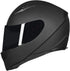 ILM Black Visor for Full Face Motorcycle Street Bike Helmet DOT (Visor, Black)...