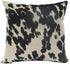 luvfabrics Pillow Cover Cow Madness Velvet Suede 18"x18" - Home Decor (Black)...