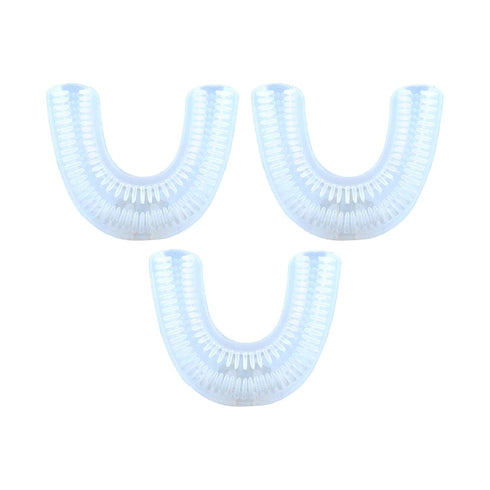 autobrush Silicone U Shaped Brush Head Replacement, Brush Head Refills, 360 Degree Oral Teeth Cleaning, Automatic Toothbrush Head Accessories, Adu...
