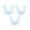 autobrush Silicone U Shaped Brush Head Replacement, Brush Head Refills, 360 Degree Oral Teeth Cleaning, Automatic Toothbrush Head Accessories, Adu...