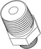 Moen 175921 Parts & Accessories Commercial 3/8" Compression Adapter, or Unfinished...