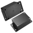 Electronic Project Box, 2pcs IP65 Waterproof Junction Box, ABS Plastic Black Electrical Boxes, Electric Project Case Enclosure Box with Fixed Ear ...