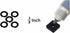 (6 Sets 3/8" Retaining Ring Clip with O-Ring for Milwaukee Electric/Pneumatic Type Impact Wrench, Retainer Ring Anvil Install Tool Included...