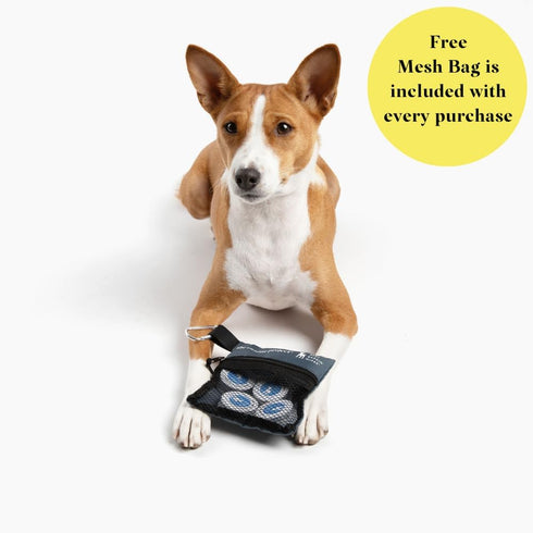 Best BARKIN' Wipes with Free Mesh Bag, Dog Wipes for Paws Ears and Butt, Micellar Aloe Scented Travel Friendly Puppy Wipes (12-Pack)...