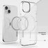 Sinjimoru iPhone 15 Plus Ultra Thin Clear Phone Cover for MagSafe Case, Non Yellowing Strong Magnetic Slim Fit iPhone Case Crystal Clear for iPhon...