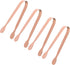 Rose Gold Mini Serving Tongs, Small Sugar Tongs Stainless Steel Ice Tongs Food Tongs Appetizers Tongs Serving Utensils for Party Tea Coffee Bar, P...