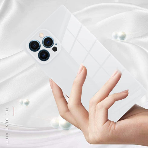 LSL Case for iPhone 12 Pro Max White Soft TPU Bumper Anti-drop Anti-scratch Shock Absorption Protective Wireless Slim Cover Compatible with iPhone...