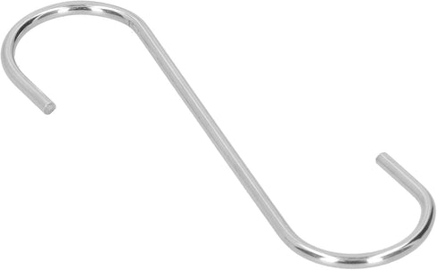 S Hook, Hanging Feeder Stainless Steel S Hook, Stainless Steel Heavy Duty S Shaped Hook for Bathroom, for Garden Balcony Hanging Bird Feeder Acces...