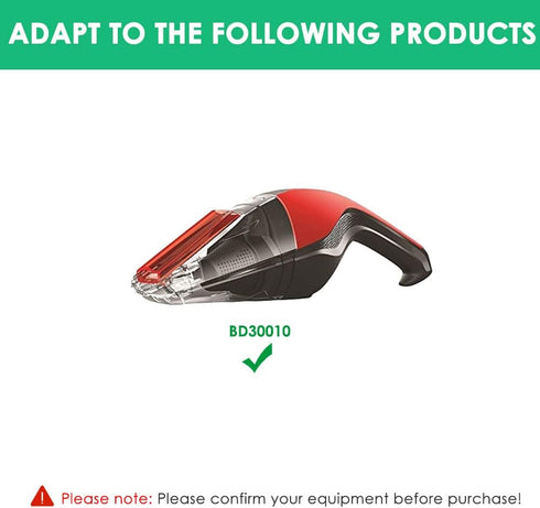 Replacement Charger Power Cord Compatible with Dirt Devil Quick Flip Handheld Vacuum BD30010 P/N 440009122 Power Adapter Supply...