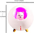 Upgraded ultrasonic ultra-quiet USB cute cold fog mini humidifier, suitable for children's baby room bedroom, 7-color light and 2 spray modes auto...