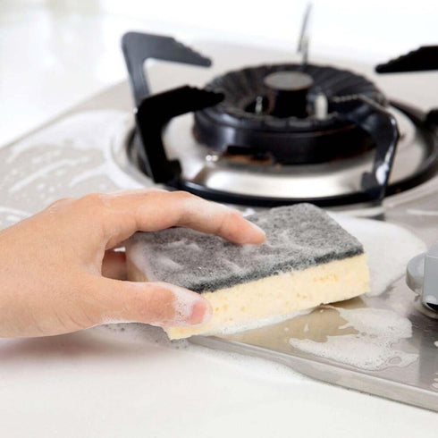 Sponges Kitchen, 8pcs Dish Washing Sponge Heavy Duty Scrub Sponge Reusable Kitchen Sponge Cleaning Sponge for Dishes, Pots, Pans...