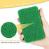 10 Pcs Silicone Sponge Scrubber, No Odor Silicone Scrubbing Pad Reusable Silicone Scrubber Kitchen Sponge for Dishes, Cookware, Sink, Bathroom Non...