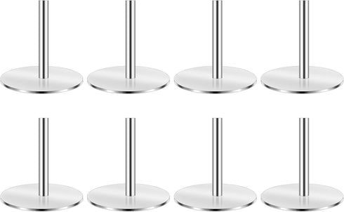 8 PCS Stainless Steel Cake Heating Core, 2 Inch Reusable Heating Rods for Cake Baking Supplies, Baking Tools Accessories for Professional Baker, H...
