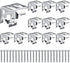 Jetec 6 Pieces Mini Blind Brackets Bracket for Window Blinds, with Screws...